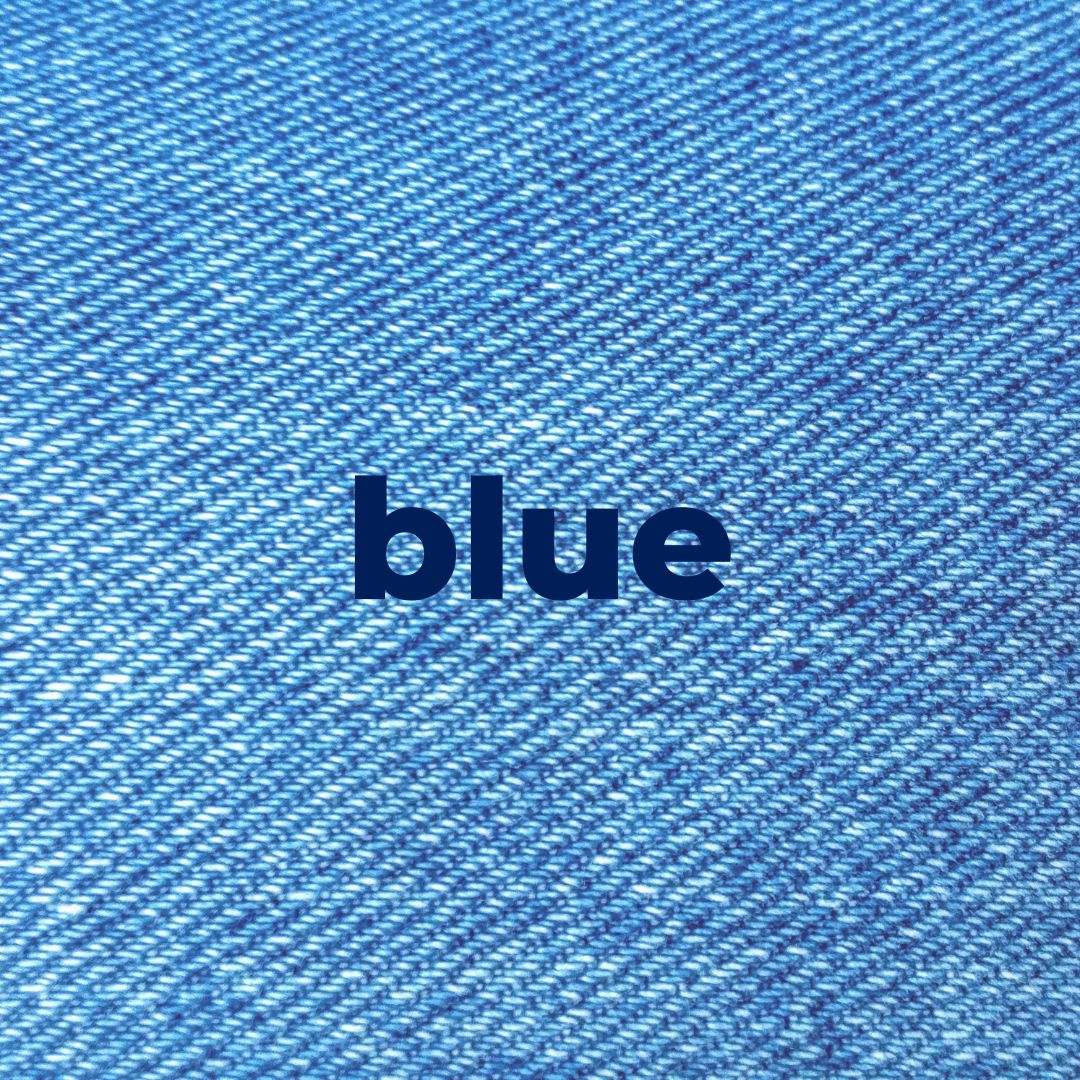 close up on a pair of blue jeans